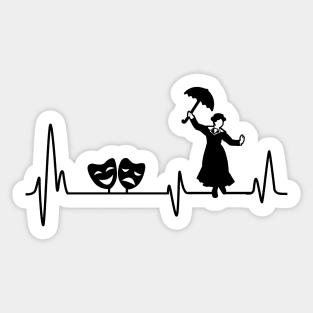 Love Mary Poppins Sticker